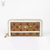 ราคา PB:รุ่น Glam Women's wallet bag กระเป๋าสตางค์ใบยาวผู้หญิง ST-WA242PB103 ดีไซน์ซิปรอบสกรีนโลโก้ มี 2 สี สีขาวและสีน้ำตาล (1730536257593641574)