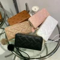 ราคา กระเป๋าสตางค์ใบยาวสำหรับผู้หญิง, กระเป๋าใส่เหรียญปักลายระดับไฮเอนด์ใหม่, มือถือและโท้ท, กระเป๋าสตางค์ความจุขนาดใหญ่สองชั้น wallet women (1731873497142297800)