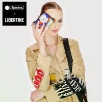 ราคา Lesportsac Zip Wallet Bag กระเป๋าสตางค์ใบสั้น กระเป๋าใส่บัตร Lesportsac x Libertine Style 1294 (1732183950653426379)