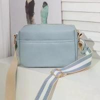 ราคา กระเป๋าสะพายข้าง ทรงสี่เหลี่ยม สีพื้น วัสดุ PU ขนาดเล็ก สีฟ้า อเนกประสงค์ แบบพกพา กระเป๋าเป้สะพายหลัง สำหรับผู้หญิง กระเป๋าสะพายไหล่เดียว กระเป๋าสี่เหลี่ยมเล็ก กระเป๋า สียีนส์ girl wallet women (17318
