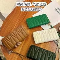 ราคา กระเป๋าคลัตช์, กระเป๋าสตางค์ผู้หญิง, ยาว, กระเป๋าสตางค์หนังอเนกประสงค์, ลายผ้าควิลท์, ที่ใส่บัตรแฟชั่นใหม่, ปิดซิป, 2025 ipurse กระเป๋าใส่ม่อนชิชิ กระเป๋า สตางค์ fennec fish wallet (173197851651444149