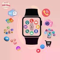 ราคา New S16 Gen2 Sim Smart watch ใส่ซิมได้ รองรับซิม 4Gทุกเครือข่าย ใช้งานระบบ android ดาวน์โหลดแอพเพิ่มได้ เชื่อมต่อ wifi รองรับบลูทูธ ได้สาย 2 เส้นและเคสใสกันกระแทก (1730909928200637086)