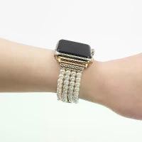 ราคา สายนาฬิกามุก เข้ากันได้กับ Apple Watch iWatch 1234567 เปลี่ยน SE 38mm และ 42mm (1731453046436955160)