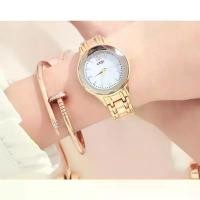 ราคา นาฬิกา GEDI Watch งานเกาหลี สีพิงค์โกลด์ หน้าปัดขาว สินค้าของแท้ 100% กันน้ำได้ seikomod (1732063873645446263)