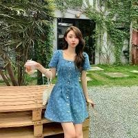 ราคา เดรสยีนส์พลัสไซส์ เดรสคอเหลี่ยม กระดุมแถวเดียว สำหรับสาวอ้วนสไตล์ใหม่ ชุดฤดูใบไม้ผลิและฤดูร้อน ดีไซน์กระชับสัดส่วน princess tiana blue dress ball gown wedding dress (1732162131355469364)