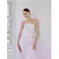 ราคา Labelvoire - Ellie Tube Top (White) เสื้อเกาะอกผ้าซาตินอยู่ทรงสีขาว (1731493697577583996)