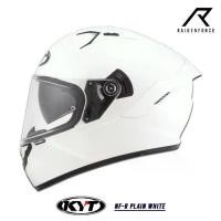 ราคา หมวกกันน็อค KYT NF-R Plain White (1730139972520872006)