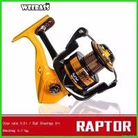 ราคา toxicodshop แบบพกพา WEEBASS รอก - รุ่น KUSA RAPTOR (YELLOW) (สีเหลือง) รอกสปินนิ่ง รอกตกปลา spinning sports ออกกำลังกาย อลูมิเนียม สปริง (1730393282015890315)