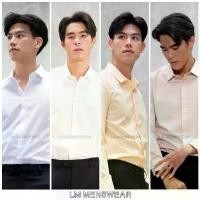 ราคา เสื้อเชิ้ตคุณภาพ คอปก 2 แบบ (ซ่อนกระดุม / โชว์กระดุม) สีขาวWhite ขาวครีมCream White เหลืองพีชPeach Yellow น้ำตาลอ่อนL... คลังสินค้า Man ผู้ชาย Clothing Cotton คอจีน Shirt (1731136944794667618)