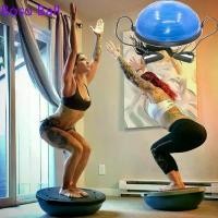 ราคา ฟิตเนส BOSU ลูกโยคะ hemisphere สมดุลลูกคลื่นลูกความเร็ว ลูกบอลครึ่งวงกลม โบซู่บอล Bosu Ball, Balance Ball, Exercise Ball Trainer Fitness Ball Yoga Ball เทรนเนอร์บอล บอลสำหรับโยคะ ลูกบอลออกกำลังกาย (17