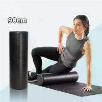 ราคา Yoga Foam Roller โฟมโรลเลอร์ โฟมลูกกลิ้งโยคะ โฟมโรลเลอร์ นวดกล้ามเนื้อ ยาว 90 ซม. Foam Roller 90 cm.. (1729866564277274865)