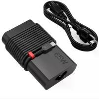 ราคา อะแดปเตอร์ AC USB C บางเฉียบ 65W เข้ากันได้กับ Lenovo Thinkpad X1 Carbon Gen 12, 11, 10, 9, 8, แล็ปท็อปธุรกิจ, ThinkPad X1 Yoga Gen 8, 7, 6, 2in1 แท็บเล็ต Gen 3/X1 Fold/X1 Nano G3, G2, สายไฟ Type C (1