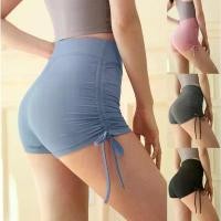 ราคา รุ่นใหม่(YOGA-029)DK-21 กางเกงโยคะขาสั้น drawstring กางเกงเลกกิ้ง กางเกงออกกำลังกายขาสั้นเชือกรูด จัดส่งฟรี กทม Sport ฟิตเนส กีฬา เสื้อผ้า วิ่ง ผู้หญิง (1731716652578540099)