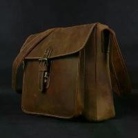 ราคา กระเป๋า Messenger หนังผู้ชายวินเทจ, หนังม้าบ้า, กระเป๋าสะพายหนังแท้, กระเป๋าสะพายข้าง, กระเป๋าสะพายข้าง, กระเป๋าลำลอง, สีน้ำตาล, การจัดส่งฟรี, [COD], 223 (1732041583219869581)