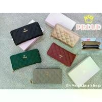 ราคา กระเป๋าสตางค์ แบรนด์พราว แท้ 100% ทรงเรียกทรัพย์ (1731224270260504187)