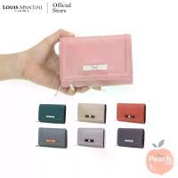 ราคา Louis Montini (The Peach 2) กระเป๋าสตางค์ผู้หญิง หนังวัวแท้ กระเป๋าหนังแท้ พับสั้น กระเป๋าแฟชั่น กระเป๋าสตางค์ ใบเล็ก WL46 กระเป๋า เรียก (1729590230606645370)