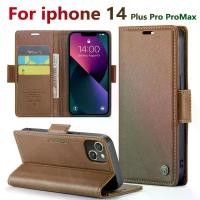 ราคา เคส iPhone 14, เคส iPhone 14 Pro Max, หนังหรูหรา, กันกระแทก, ที่ใส่การ์ด MagSafe, กระเป๋าสตางค์, เคสโทรศัพท์ (1730290925152995905)