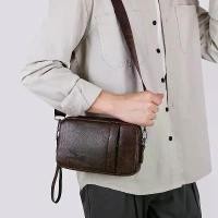 ราคา กระเป๋าสะพายผู้ชาย กระเป๋าคลัตช์, หนัง PU, กระเป๋าสตางค์, กระเป๋าสะพายไหล่ขนาดเล็ก, สไตล์ลำลอง, ที่ใส่บัตรประจำตัวประชาชน, เหมาะสำหรับโทรศัพท์และของใช้จำเป็น, กระเป๋าถือ, ที่ใส่ Porter (17309607790516
