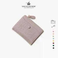 ราคา David Jones Paris กระเป๋าสตางค์ หนัง PU ลายหนังจระเข้ สําหรับผู้หญิง (1731631056059466861)