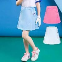 ราคา เสื้อผ้าเด็กกอล์ฟ กระโปรงพลีทเด็กผู้หญิง กระโปรงสั้น สำหรับเด็กผู้หญิงโต กีฬาลำลอง กางเกงป้องกันการสัมผัส กระโปรง (1731341580808652181)