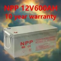 ราคา แบตเตอรี่โซล่าเซลล์ NPP 12V 600AH Deep Cycle ระบบจ่ายไฟป้ายโฆษณา LED กลางแจ้ง 10 ปีประกัน ส่งจากไทย (1732096245031797900)