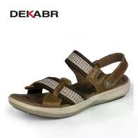 ราคา รองเท้าแตะชายหาด, Dekabr แฟชั่น, หนังแท้, สำหรับผู้ชาย, รองเท้าฤดูร้อน, กลางแจ้ง, ลำลอง, สบาย, ขนาดใหญ่ 47, รองเท้าแตะสำหรับผู้ชาย (1730380600453007697)