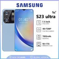 ราคา โทรศัพท์ Sansang S23ultra 5g smartphone หน้าจอ6.7inch Android13.0 สมาร์ทโฟน โทรศัพท์มือถือ หน่วยความจำแฟลชแบบเต็มหน้าจอ รองรับลายนิ้วมือสมาร์ทโฟน Face Unlock กล้อง HD ใส่ได้สองซิ (1732055614056662538)