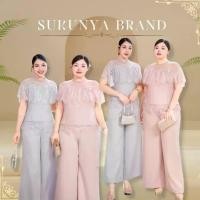 ราคา ️6230:งาน 2 ชิ้น (เสื้อ+กางเกง) ️ตัวเสื้อเป็นลูกไม้ฝรั่งเศลเนื้อนิ่มไม่คัน ผ้าโพลีเอสเตอร์ (1732133179383186920)