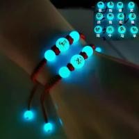 ราคา สร้อยข้อมือเรืองแสง 12 ราศี เสน่ห์นำโชค สายสีแดง ลูกปัดนำโชค สัตว์ สร้อยข้อมือทอมือ กำไล สไตล์เชือกถัก แฟชั่น ด้าย แดง นําโชค (1731542374309791154)