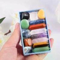 ราคา หินหัตถกรรม, หินธรรมชาติ, ชุด 7 จักระ, หินบำบัดด้วยรีก, เครื่องประดับแร่ควอตซ์, หินบำบัด, เหมาะสำหรับตกแต่งบ้าน, ของขวัญ (1731540896922962930)