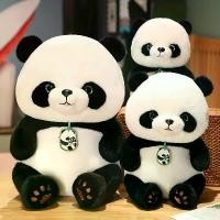 ราคา ตุ๊กตาหมีแพนด้าน่ารัก 24 ซม./9.44 นิ้ว ตุ๊กตาสัตว์โพลีเอสเตอร์นุ่ม ดีไซน์แพนด้าแบล็กแอนด์ไวท์ ตาและหางแครอท แสดงอารมณ์ เหมาะสำหรับของขวัญฮาโลวีน อีสเตอร์ คริสต์มาส และวันเกิด เลโ (1731954498390623692)