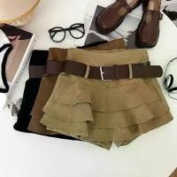 ราคา กระโปรงชั้นๆ สำหรับผู้หญิง เอวต่ำ กระโปรงยีนส์ กระโปรงสั้น Teengirl สไตล์ E-girl และ Y2K ความงาม ชุดยุค 90 มาพร้อมเข็มขัด Women Clothing (1730397125920721089)