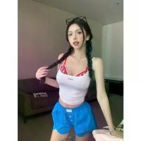 ราคา ชุดทูพีซ สาวฮอตบริสุทธิ์ เสื้อชั้นในลายสก๊อต ชุดฤดูร้อนของผู้หญิง ความงาม ปักขอบลูกไม้ ชุดชั้นใน สไตล์เกาะอก เสื้อแขนกุด (1730545392796010979)
