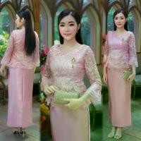 ราคา GBK ชุดออกงาน งานแต่ง ชุดงานบวช มี2สี รหัส 1019 (1731136174567688521)