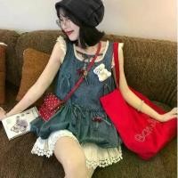 ราคา เดรสยีนส์ สไตล์เรโทรศิลป์ เซ็ต 2 ชิ้น สำหรับผู้หญิง เสื้อยีนส์ลายลูกไม้ กระโปรงครึ่งตัวแอปริคอท สไตล์ฤดูร้อนใหม่ ชุด ไป งานแต่ง สีม่วง ชุด ผู้ดี ดูแพง ชุด โบ เค่น ชุด อุ้ม ทวีพร (1731979491286092109)