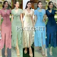 ราคา <พร้อมส่ง> Nabi 58 เดรสสีชมพู สีเขียว สายดอกไม้ ชุดออกงาน งานแต่ง เพื่อนเจ้าสาว ดินเนอร์ ปาร์ตี้ เสื้อผ้า Lady Women Dress Clothing ผู้หญิง เดรส สี ชุด พาสเทล (1731291549958702386)