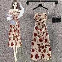 ราคา ชุดเดรสลายดอกไม้ฤดูร้อน, เสื้อผ้าผู้หญิงพลัสไซส์, คุณภาพสูง, น่ารักและเซ็กซี่, ชุดเดรสชีฟองกระชับสัดส่วนเอว, เหมาะสำหรับสาวอ้วน Clothing Dress ชุด ใส่ ไป งานแต่ง คน อวบ สีชมพู (1731832748353162213)