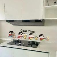 ราคา สติ๊กเกอร์ตกแต่งลายการ์ตูน Crayon Shin-chan น่ารัก สติ๊กเกอร์ตกแต่งสำหรับห้องครัวและกระจก สไตล์ Ins ย้อนยุค ฟิล์มกันรอย mirror filter ต้น ตีนตุ๊กแก สติ้กเกอร์ จับ หมู สี กรอ (1732121082482755101)