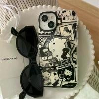 ราคา เคสโทรศัพท์, ซัมซุง S24ultra, S23, Huawei มือถือ Pura70, เคสโทรศัพท์สำหรับ iPhone 16Promax, 15Promax, 14, 13, 12, 11, ดีไซน์หนังสือพิมพ์สีดำและสีขาว, ขายึดแม่เหล็กแบบสองในหนึ่งเดียว, R015 (17317194351