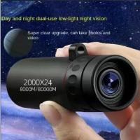ราคา กล้องโทรทรรศน์ตาข้างเดียวแบบพกพาขนาดเล็ก, 9x ร้อน, 2000x24 HD, โทรศัพท์มือถือพร้อมที่ยึด, เหมาะสำหรับการตั้งแคมป์, ล่าสัตว์, ดูนก, กล้องโทรทรรศน์ ซัมซุง เร็ว ชาร์จ ชุด ขาตั้งกล้อ (1731663994126828607)