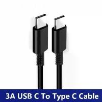 ราคา สายเคเบิล Type C ถึง USB C, ต้นฉบับสำหรับ Samsung 3A, การชาร์จเร็วสุด 25W, สาย PD, เข้ากันได้กับ Galaxy S23, S22, S21, S20, Note 20, 10 Plus, Tab S8 สายชาร์จ ไฟฉาย หัวชาร์จ ไอโ (1731769004525586251)