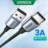 ราคา ชำระเงินปลายทาง สายชาร์จสั้น UGREEN สายชาร์จ ชาร์จเร็ว Type C 3A สำหรับไอโฟน15 ซัมซุง Android สายสั้น สายชาร์จแบตสำรอง (1731826008078582828)