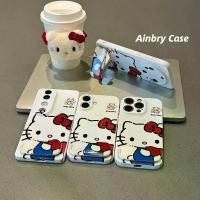ราคา เคสโทรศัพท์มือถือสำหรับ ซัมซุง Samsung S22/S24 Ultra/S25 Plus,A03 Core,A04E,A04S,A11,A21S,A35,A55,A73 คิตตี้กอดหัวใจ เฮลโลคิตตี้กับดวงใจน้อยๆ กระจกพกพาพับได้พร้อมขาตั้ง เคสโทรศัพ (1732054591467980616)