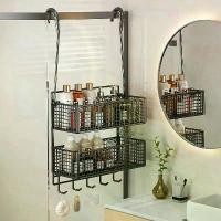 ราคา ชั้นวางของหลังประตูห้องน้ำ, ตะกร้าแขวนสห้องอาบน้ำ, ชั้นวางแขวนห้องอาบน้ำในห้องน้ำ, ฉากกั้นประตูกระจก, ชั้นวางเหล็ก ชั้น วาง ครอบ หลัง ตู้เย็น ชั้น วาง คร่อม หลัง ตู้เย็น (1731898713605047900)