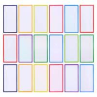 ราคา ฉลากลบแบบแม่เหล็ก 27 ชิ้น สีสันสดใส ใช้ซ้ำได้ แท็กชื่อ 10x5cm สติ๊กเกอร์เปล่า เหมาะสำหรับไวท์บอร์ด ตู้เย็น สำนักงาน โรงเรียน บ้าน (1731967371706008602)