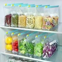 ราคา ถุงซองจดหมาย, ประเภทล็อคเลื่อน, แพ็คเกจป้องกันความสด, ตู้เย็น, ถุงอาหารพิเศษ, ถุง Ziplock, เหมาะสำหรับการป้องกันความสด ถุงซิปล็อคตั้งได้100ใบ ถุงซิปสีทอง (1731683512284972686)