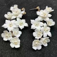 ราคา เครื่องประดับหูฟังเจ้าสาว, ดอกไม้สไตล์โบฮีเมียน, ต่างหู, คลิปหนีบหูดอกไม้เซรามิก, เครื่องประดับหู (1732181883954038379)