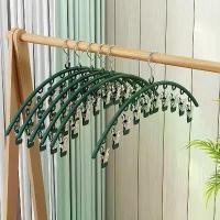 ราคา คลิปหนีบกางเกง มัลติฟังก์ชั่น สแตนเลส เคลือบยาง เหมาะสำหรับการอบแห้ง ถุงเท้า ราวตากผ้า ไม้แขวนเสื้อ เหมาะสำหรับระเบียง กันลม อเนกประสงค์ ใช้ได้กับกางเกง (1731968998858196528)