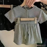 ราคา ชุดทูพีซสำหรับเด็กผู้หญิง, เสื้อผ้าตัวอักษร, กระโปรงมีสไตล์, แฟชั่น, สไตล์เกาหลี, ฤดูร้อนปี 2024 มาใหม่, ชุดเด็ก ถุงเท้า ลูกเสือ ผู้ หญิง กางเกง นัก เรียน ตราสมอ (1731524720662775123)