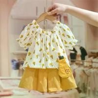 ราคา ชุดฤดูร้อนสำหรับเด็กผู้หญิง, ชุดเด็กใหม่ 2025, ชุดฤดูร้อนเด็กแขนสั้นและมีสไตล์, กางเกงขาสั้นเด็กทารก, ชุดสองชิ้น ถุงเท้า ลูกเสือ ผู้ หญิง กางเกง นัก เรียน ตราสมอ (1731524724290717011)